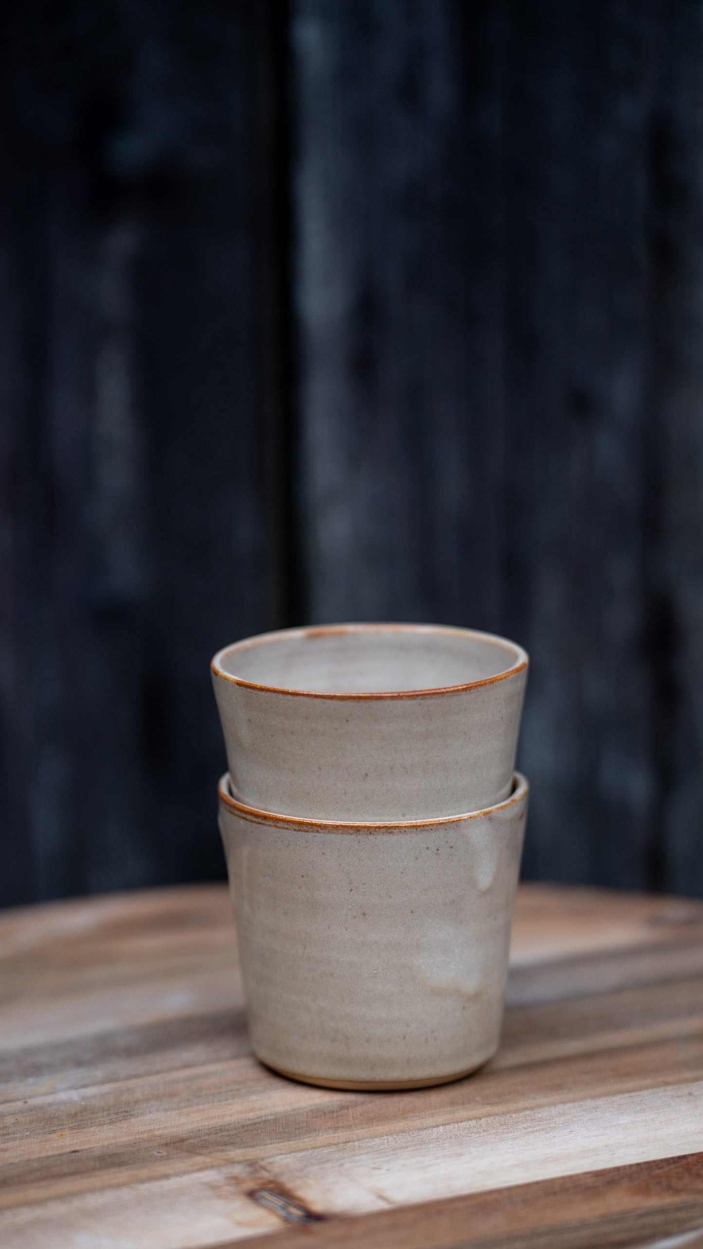 Conical coffee cups
