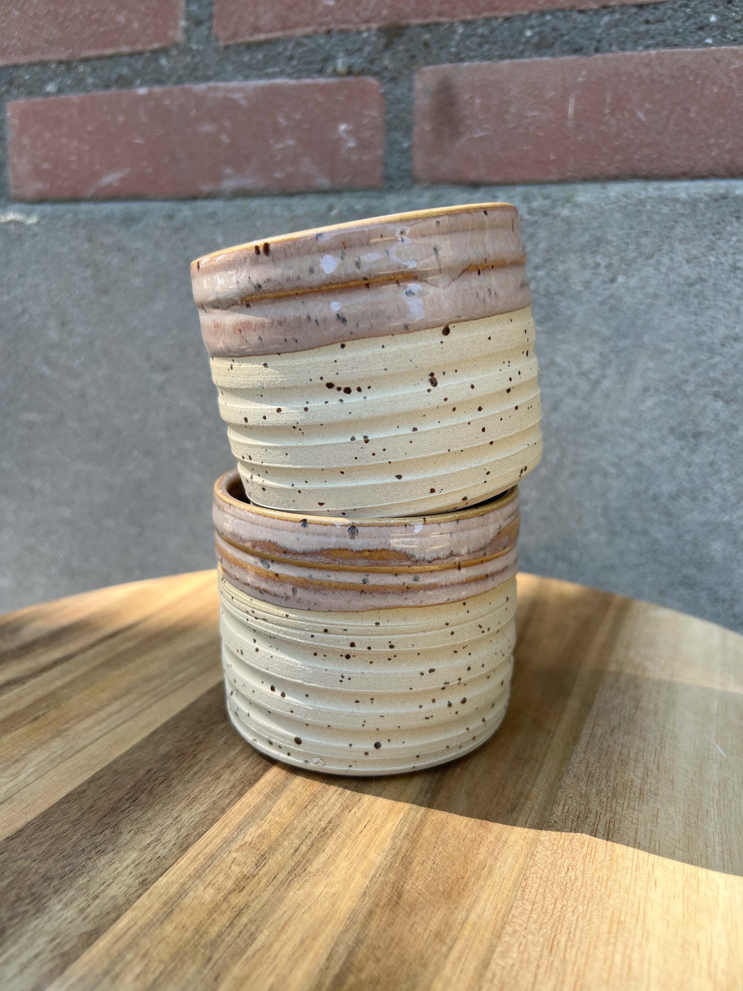 Flat White Kopjes Set van 2