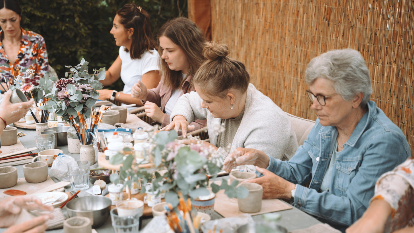 Garden Ceramics June 29, July 6, August 3 &amp; 17