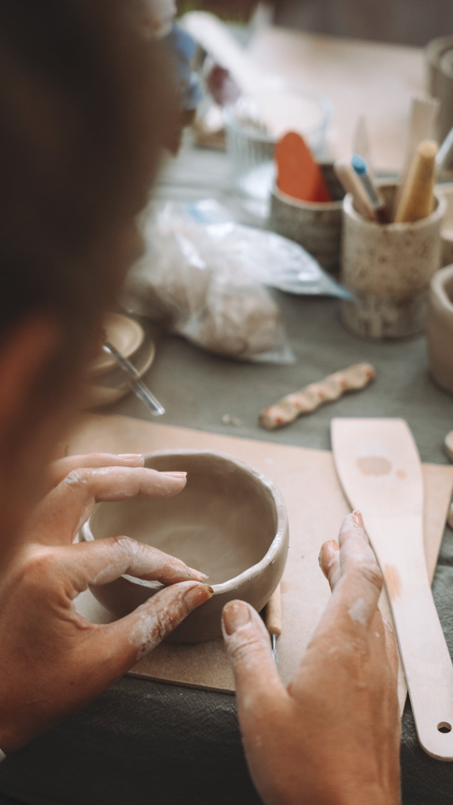Hand shaping workshop / July 4, 10am /