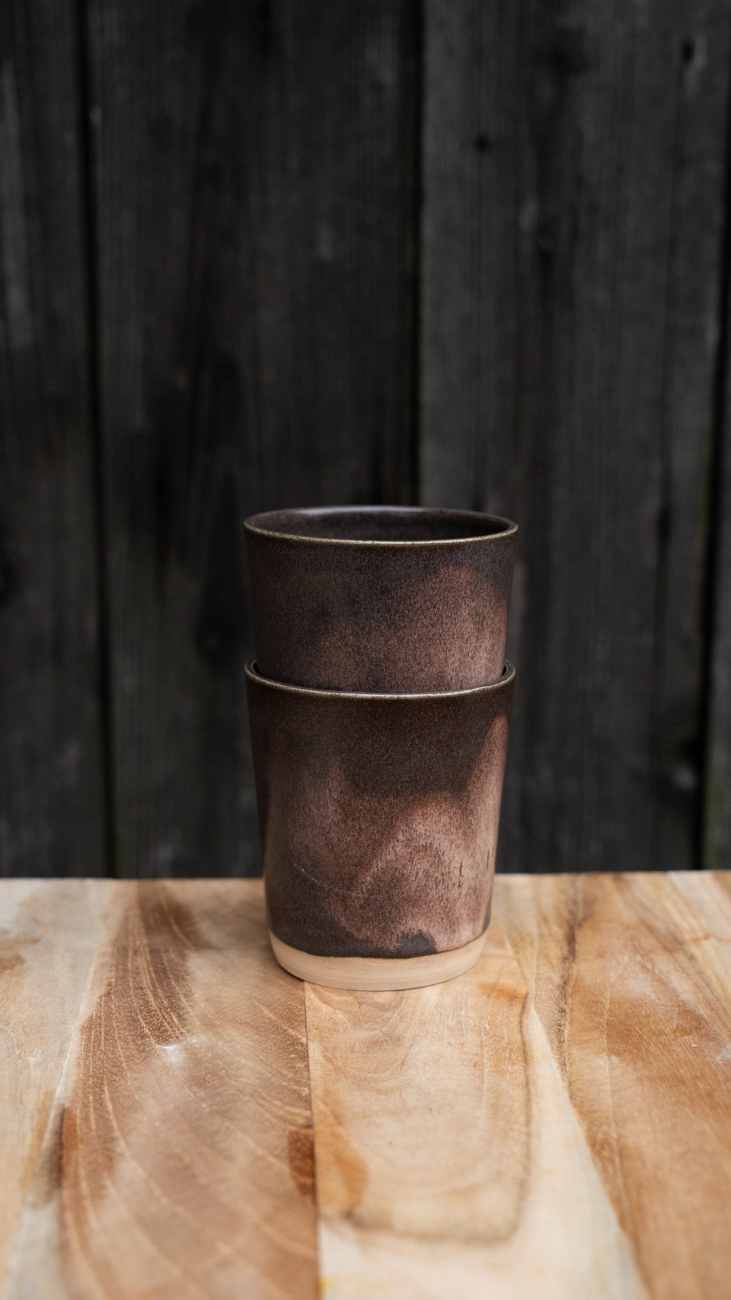 cappuccino cillinder bruin